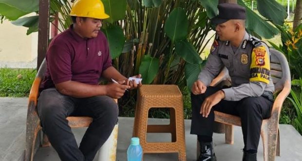 Bhabinkamtibmas Polsek Pangkalan Kuras Lakukan DDS